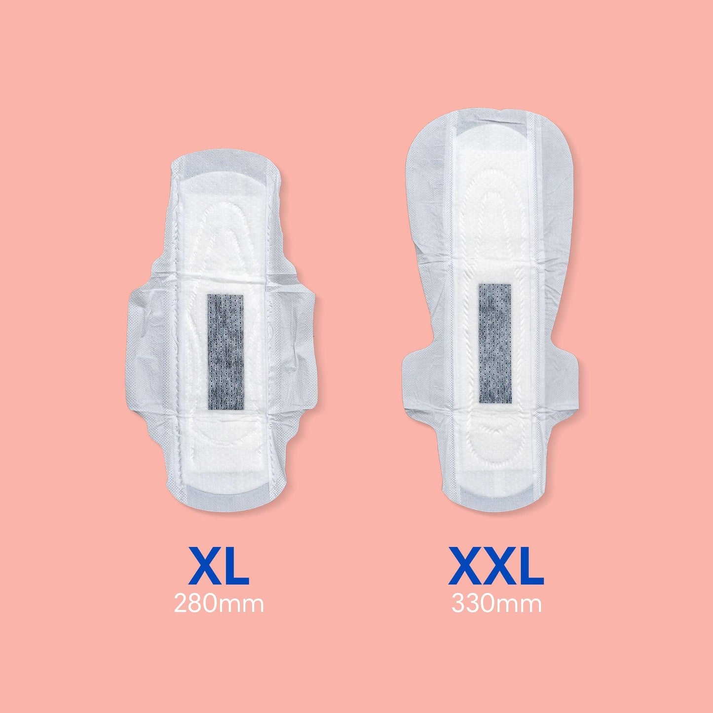 8-hour Toxin-free Sanitary Napkin made of Bamboo Charcoal - Honestpad